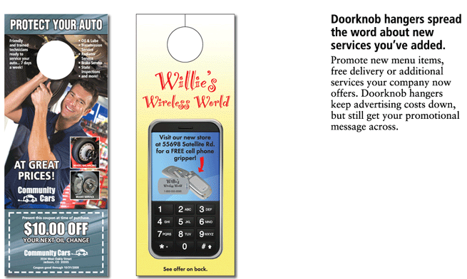Door Hangers