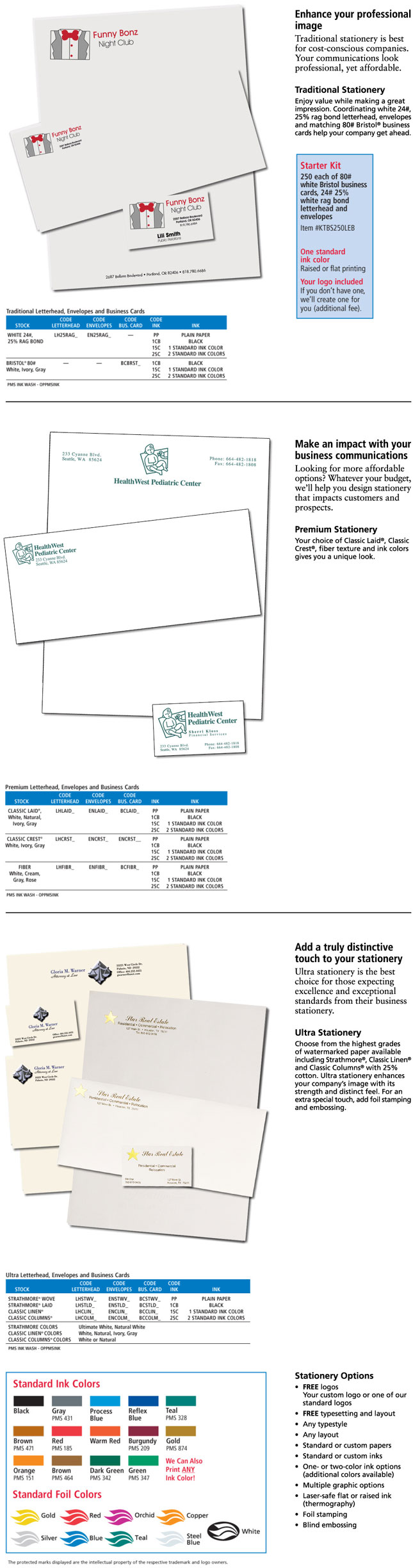 Business Stationery