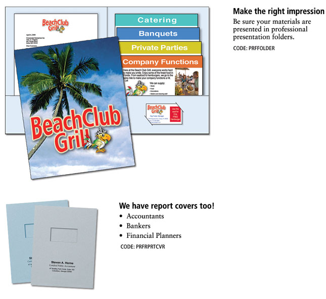 Presentation Folders