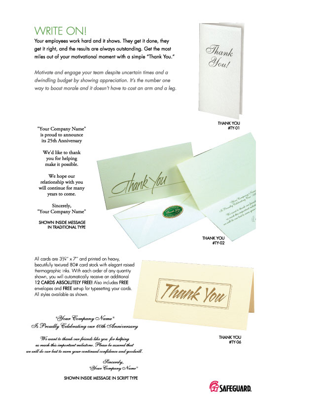Thank You Notes