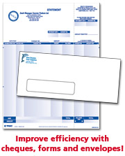 Improve Efficiency with Cheques, Forms & Envs 