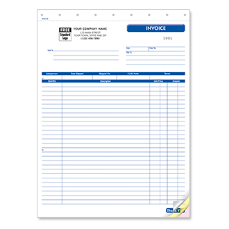 statement and invoice forms